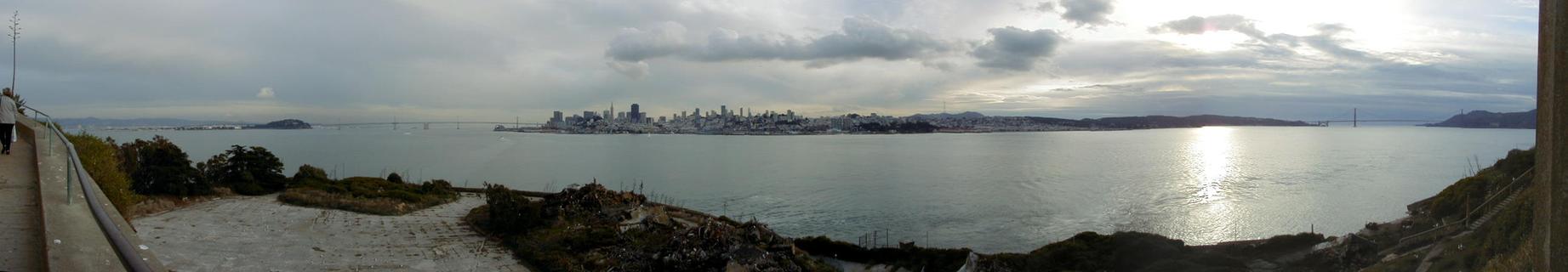 San Francisco from Alcatraz<br>Location: <a href="https://www.google.com/maps/search/?api=1&query=37.8261,-122.42202" target="_new">Alcatraz Island</a>